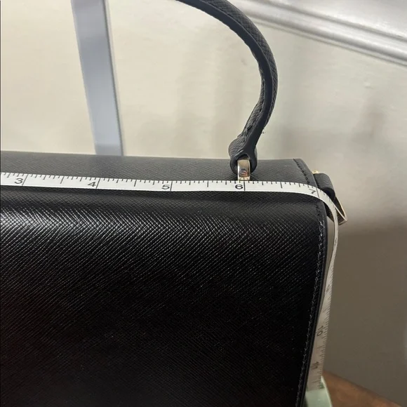 🔥LOW START Kate Spade Staci Square Saffiano Leather crossbody (NEW) - Picture 10 of 14